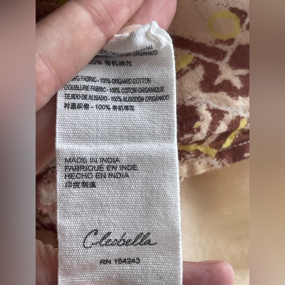 Cleobella Amber Mini Organic Cotton Bohemian Dress Size Small - Picture 7 of 11